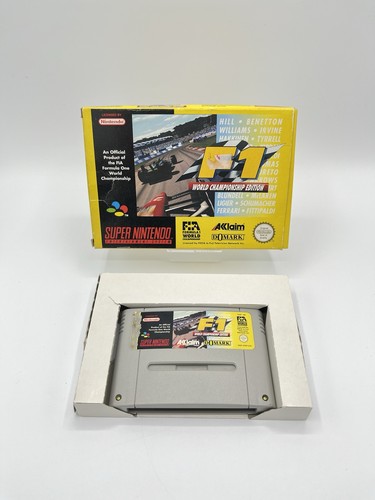 Snes super nintendo world - nintendo, f1