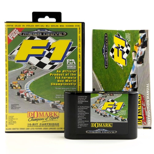 Sega mega drive - spiel, f1