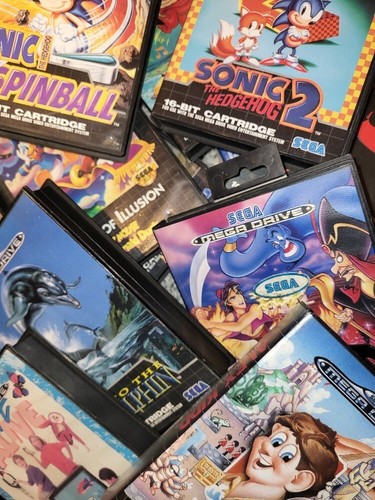 Sega mega drive riesen spiele - sega,