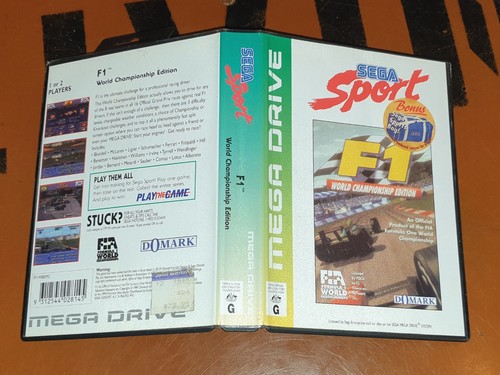 Sega mega drive f1 world - sega,